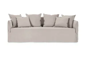 Bronte 3 Seat Sofa, Grey, by Lounge Lovers by Lounge Lovers, a Sofas for sale on Style Sourcebook