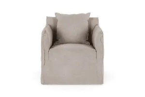 Bronte Modern Armchair, Grey, by Lounge Lovers by Lounge Lovers, a Chairs for sale on Style Sourcebook