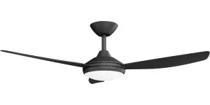 Calibo Condor 48" DC Smart Ceiling Fan with LED Light and Remote Control Black by Calibo, a Ceiling Fans for sale on Style Sourcebook