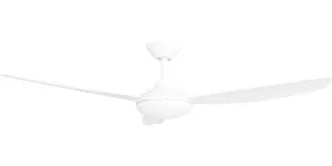 Calibo Condor 56" DC Smart Ceiling Fan with LED Light and Remote Control White by Calibo, a Ceiling Fans for sale on Style Sourcebook