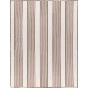 Miami Taupe Stripe Indoor Outdoor Rug by Love That Homewares, a Contemporary Rugs for sale on Style Sourcebook