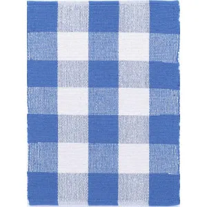 Gracey Cornflower Cotton Bath Mat - Rug by Love That Homewares, a Bathmats for sale on Style Sourcebook