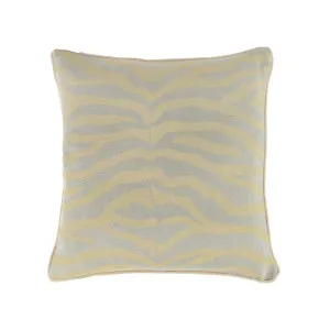 Zebra Cushion Sand 60x60cm by Love That Homewares, a Cushions, Decorative Pillows for sale on Style Sourcebook