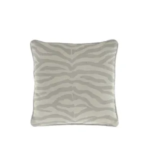 Zebra Cushion Grey 45x45cm by Love That Homewares, a Cushions, Decorative Pillows for sale on Style Sourcebook