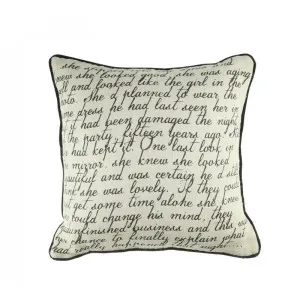 Romance Story Cushion 45 x 45cm by Love That Homewares, a Cushions, Decorative Pillows for sale on Style Sourcebook