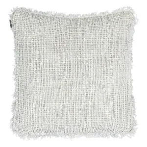 Linen Linseed Cushion White 60 x 60cm by Love That Homewares, a Cushions, Decorative Pillows for sale on Style Sourcebook