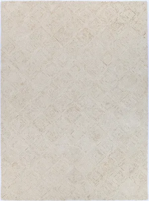 Posy Diamond 05B Beige Wool Rug by Love That Homewares, a Contemporary Rugs for sale on Style Sourcebook