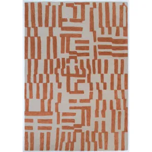 Fabien Maze Rust by Love That Homewares, a Contemporary Rugs for sale on Style Sourcebook