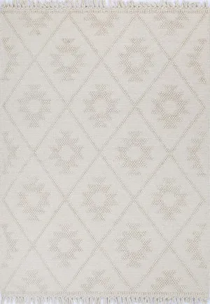 Diego Geometric Beige Wool Rug by Love That Homewares, a Contemporary Rugs for sale on Style Sourcebook