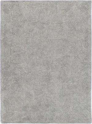 Posy Maze 07C Ash by Love That Homewares, a Contemporary Rugs for sale on Style Sourcebook