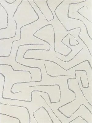 Lilly Abstract Cream Rug by Love That Homewares, a Contemporary Rugs for sale on Style Sourcebook