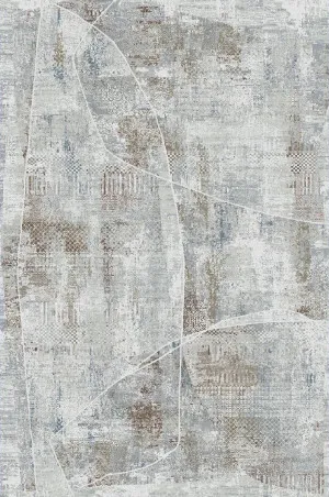 Charm Abstract Grey Multi Rug by Love That Homewares, a Contemporary Rugs for sale on Style Sourcebook