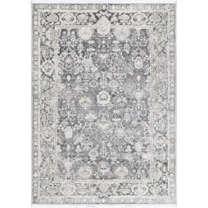 Astra Floral Rug Grey by Love That Homewares, a Contemporary Rugs for sale on Style Sourcebook