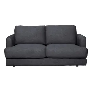 Temple 2 Seater Sofa in Belfast Charcoal by OzDesignFurniture, a Sofas for sale on Style Sourcebook