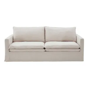 Evie 2 Seater Sofa in Lake Beige by OzDesignFurniture, a Sofas for sale on Style Sourcebook