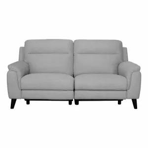 Forbes 2 Seater Recliner Sofa in Mars Silver by OzDesignFurniture, a Sofas for sale on Style Sourcebook