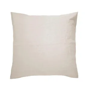 Bambury French Linen Pebble European Pillowcase (2 Left) by null, a Cushions, Decorative Pillows for sale on Style Sourcebook