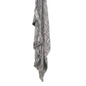 Knitted Oslo Lilac Throw Rug by null, a Throws for sale on Style Sourcebook