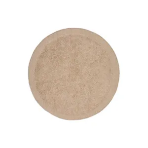 Marely round, beige wool rug, Ø 200 cm by Kave Home, a Contemporary Rugs for sale on Style Sourcebook