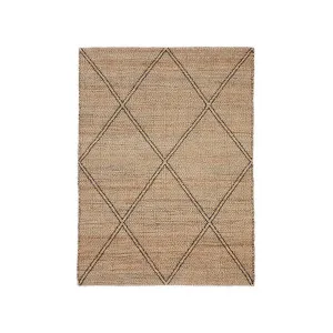 Vallalta jute rug, 160 x 230 cm by Kave Home, a Contemporary Rugs for sale on Style Sourcebook