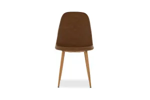 June Dining Chair, Tan/Oak, by Lounge Lovers by Lounge Lovers, a Dining Chairs for sale on Style Sourcebook