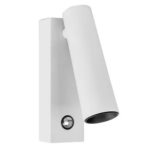 Havit Lesen Single Adjustable LED Wall Light White by Havit, a Outdoor Lighting for sale on Style Sourcebook