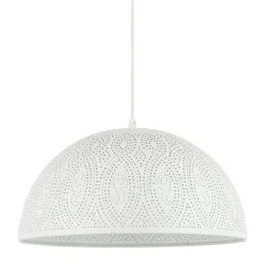 CLA Marrakesh Bohemian Dome Shape Pendant White by Compact Lamps Australia, a Pendant Lighting for sale on Style Sourcebook