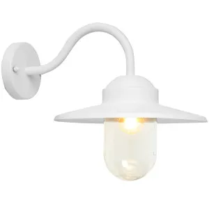 CLA Payong Exterior Wall Light IP44 Matte White by Compact Lamps Australia, a Wall Lighting for sale on Style Sourcebook