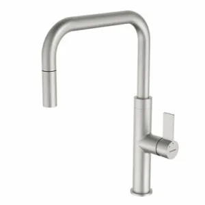 Urbane II Pull-Out Sink Mixer 6Star Lead Free | Made From Brass In Brushed Nickel By Caroma by Caroma, a Kitchen Taps & Mixers for sale on Style Sourcebook