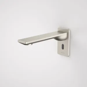 Urbane II Sensor 180mm Wall Outlet Lead Free | Made From Brass In Brushed Nickel By Caroma by Caroma, a Bathroom Taps & Mixers for sale on Style Sourcebook