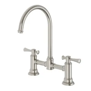 Cromford Exposed Sink Set 4Star Lead Free In Brushed Nickel By Phoenix by PHOENIX, a Kitchen Taps & Mixers for sale on Style Sourcebook