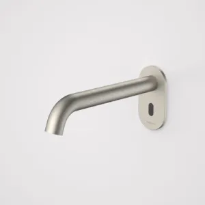 Liano II Sensor 210mm Wall Outlet Lead Free | Made From Steel/Stainless Steel In Brushed Nickel By Caroma by Caroma, a Bathroom Taps & Mixers for sale on Style Sourcebook