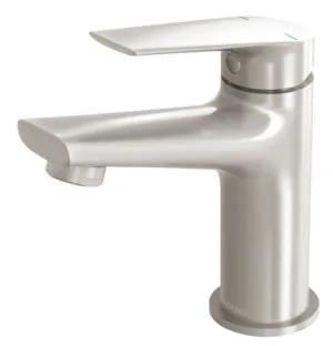 Arlo Basin Mixer Lead Free In Brushed Nickel By Phoenix by PHOENIX, a Bathroom Taps & Mixers for sale on Style Sourcebook