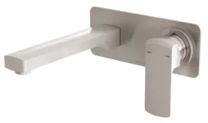 Teva Wall Basin/Bath Mixer Set 200mm (Trim Kit Only) Lead Free In Brushed Nickel By Phoenix by PHOENIX, a Bathroom Taps & Mixers for sale on Style Sourcebook