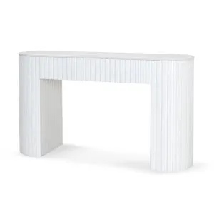 Mcmahon 1.5m Marble Console Table - White by Interior Secrets - AfterPay Available by Interior Secrets, a Console Table for sale on Style Sourcebook