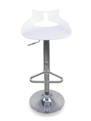 Ex Display - Kitchen Brazil Bar Stool - White - Last One by Interior Secrets - AfterPay Available by Interior Secrets, a Bar Stools for sale on Style Sourcebook