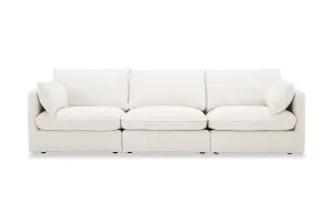 Loft Mini 3 Seat Sofa, White, by Lounge Lovers by Lounge Lovers, a Sofas for sale on Style Sourcebook