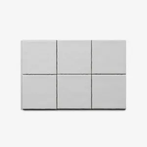 White Luca Hand Made Gloss Tile 100 x 100 x 8mm by The Blue Space, a Ceramic Tiles for sale on Style Sourcebook