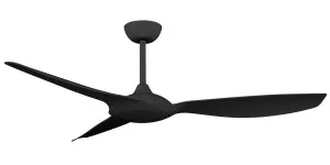 Claro Glider 60? DC Ceiling Fan with Remote Black by Claro, a Ceiling Fans for sale on Style Sourcebook