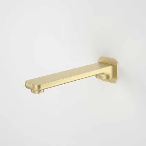 Caroma Luna Basin/Bath Outlet Brushed Brass 226mm by Caroma, a Bathroom Taps & Mixers for sale on Style Sourcebook