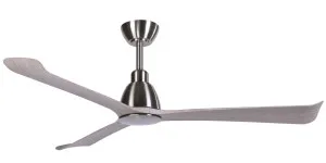 Martec Polo 52" DC Smart Ceiling Fan with Remote Control Nickel and Driftwood by Martec, a Ceiling Fans for sale on Style Sourcebook