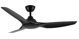 Martec Impact 52" DC Smart Ceiling Fan with Remote Control Black by Martec, a Ceiling Fans for sale on Style Sourcebook