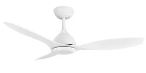 Martec Elite 52" Smart Ceiling Fan with Remote Control White by Martec, a Ceiling Fans for sale on Style Sourcebook