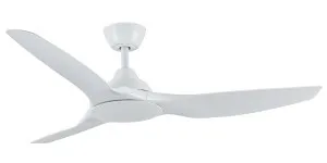 Martec Impact 52" DC Smart Ceiling Fan with Remote Control White by Martec, a Ceiling Fans for sale on Style Sourcebook