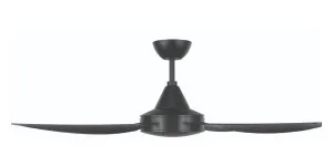 Brilliant Vector 52" DC Ceiling Fan With Remote Black by Brilliant, a Ceiling Fans for sale on Style Sourcebook