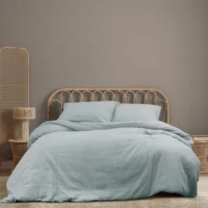 Ardor Boudoir Earth Double Gauze Chambray Quilt Cover Set by null, a Quilt Covers for sale on Style Sourcebook