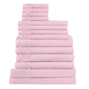 Jenny Mclean Royal Excellency 14 Piece Baby Pink Towel Pack by null, a Towels & Washcloths for sale on Style Sourcebook