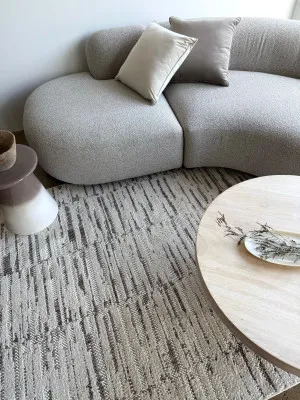 Coco Cairn Cream Ash Rug by Wild Yarn, a Contemporary Rugs for sale on Style Sourcebook