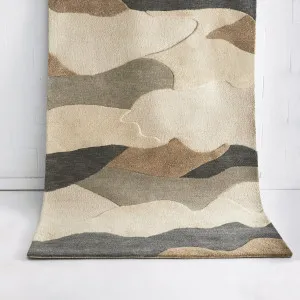 Oceana Multi Wool Rug by DecoRug, a Contemporary Rugs for sale on Style Sourcebook