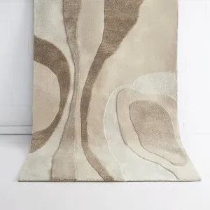 Summit Beige Wool Rug by DecoRug, a Contemporary Rugs for sale on Style Sourcebook